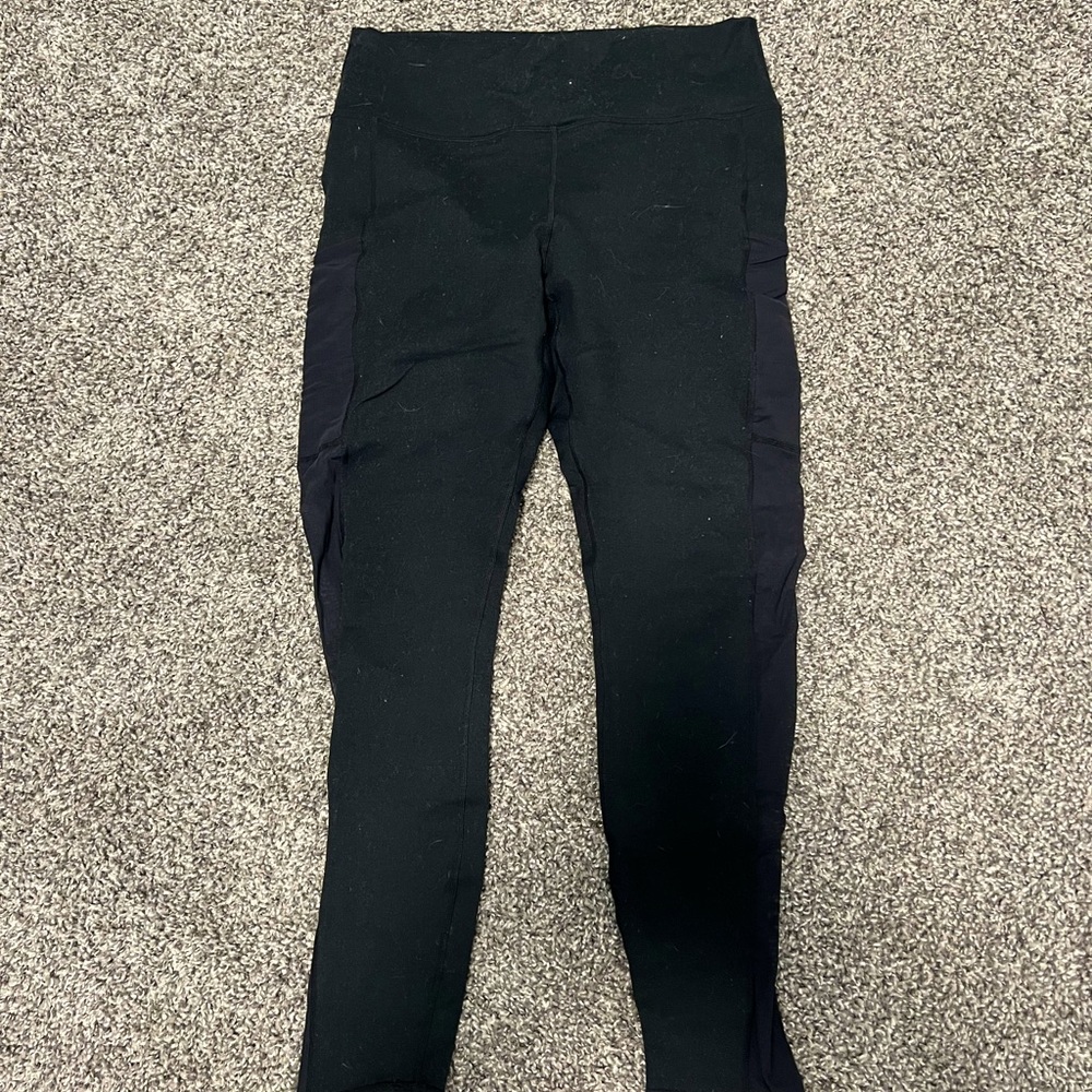 Fabletics black leggings with pockets